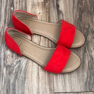 Closed back gently worn sandals